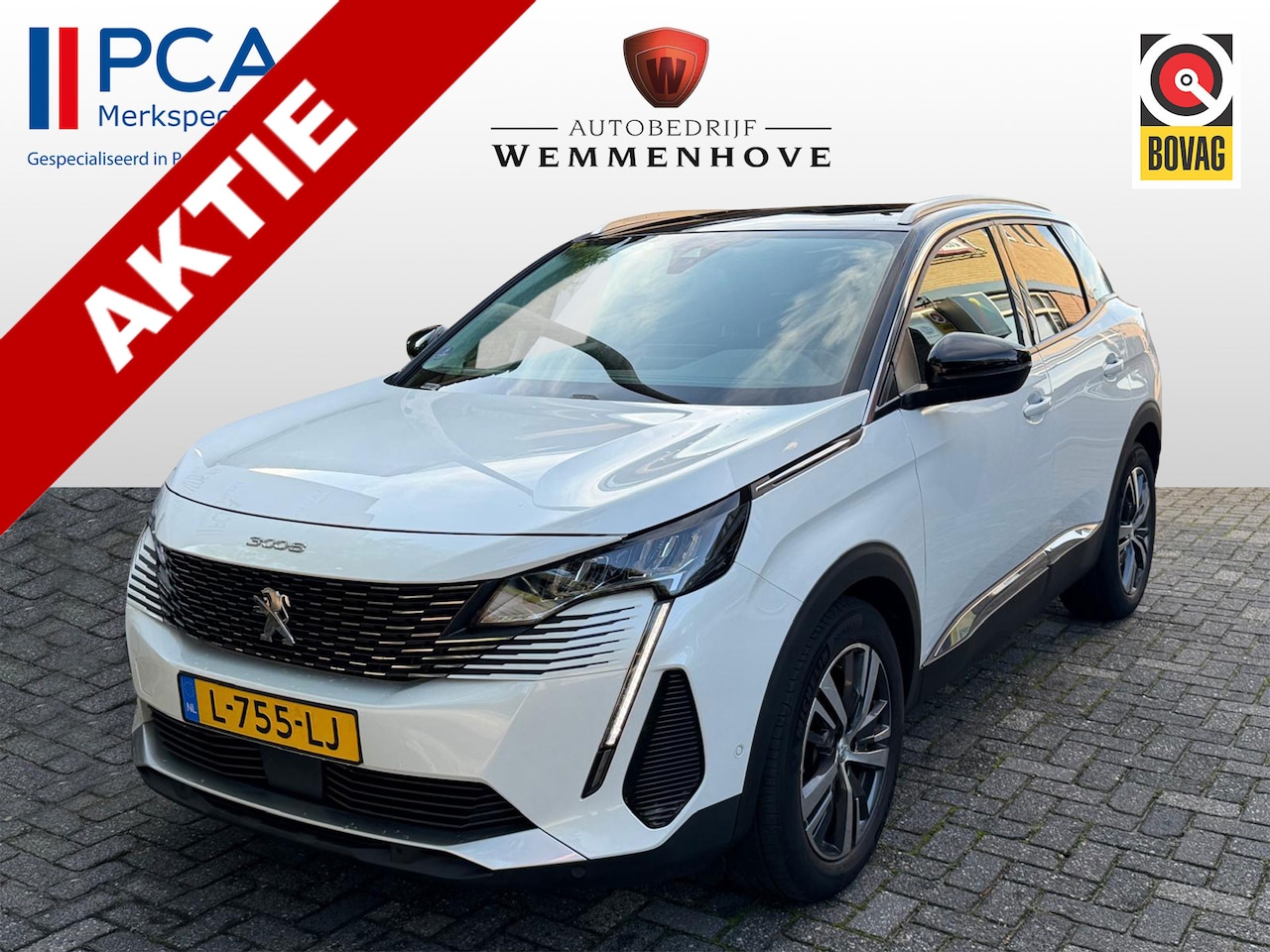 Peugeot 3008 - 1.2 PureTech Blue Lease Allure 1.2 PureTech Blue Lease Allure - AutoWereld.nl