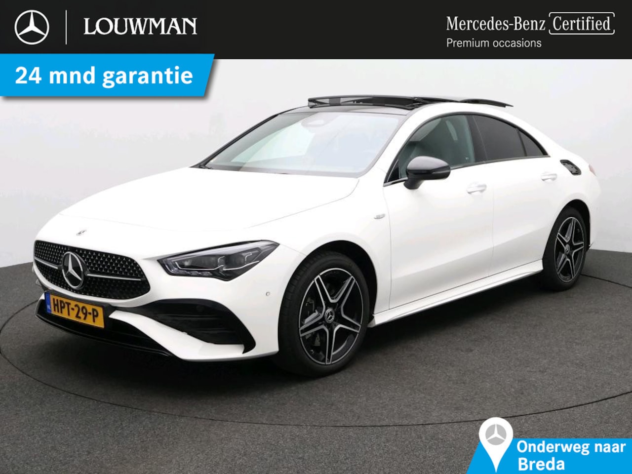 Mercedes-Benz CLA-Klasse - 250 e Business Solution AMG | Panoramadak | Trekhaak | Sfeerverlichting | CarPlay | Keyles - AutoWereld.nl