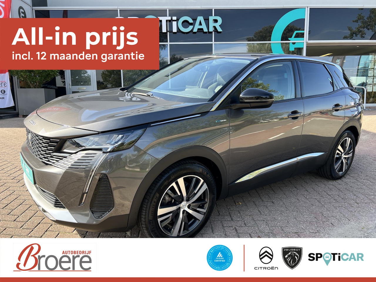 Peugeot 3008 - 1.6 HYbrid 225 Allure Pack Business Automaat | SOH 97% - AutoWereld.nl