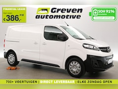 Opel Vivaro-e - 75 kWh L2H1 Long Range | Snelladen | SOH 91% | Airco | Cruise | Camera | Carplay | 3 Zits