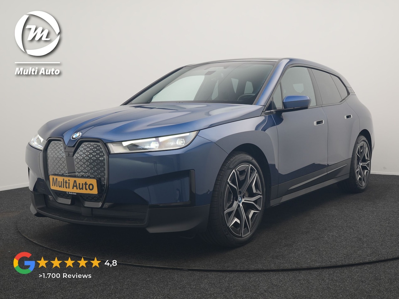 BMW iX - xDrive40 Excellence 77 kWh 327pk | SOH 96,9% | Trekhaak Af Fabriek | Panodak Sky Lounge | - AutoWereld.nl