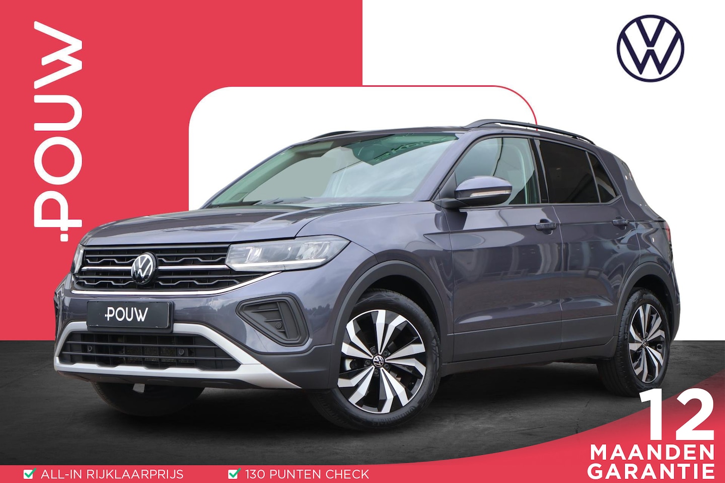 Volkswagen T-Cross - 1.0 TSI 95pk Life Edition | Trekhaak | Carplay | Camera | Keyless | Stoelverwarming - AutoWereld.nl