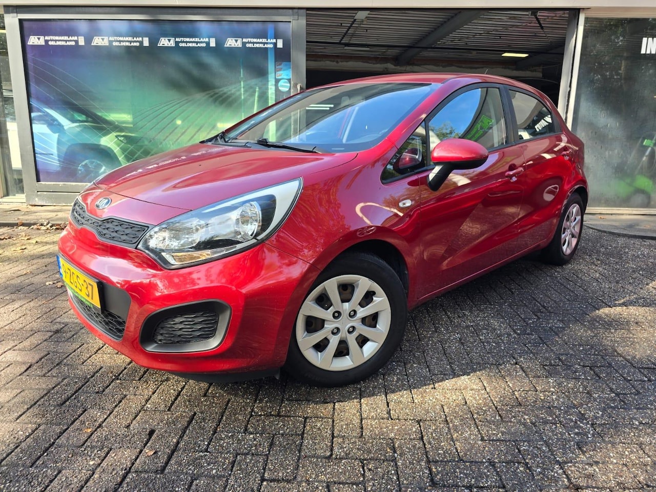 Kia Rio - 1.2 CVVT ComfortLine | 1E EIGENAAR | 3/6 OF 12 MND GARANTIE | AIRCO | ELEC RAMEN | NW APK - AutoWereld.nl