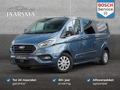 Ford Transit Custom - 320 2.0 TDCI 170pk L2H1 Limited DC | Dubbele Schuifdeur |5- of 6-zits leverbaar |