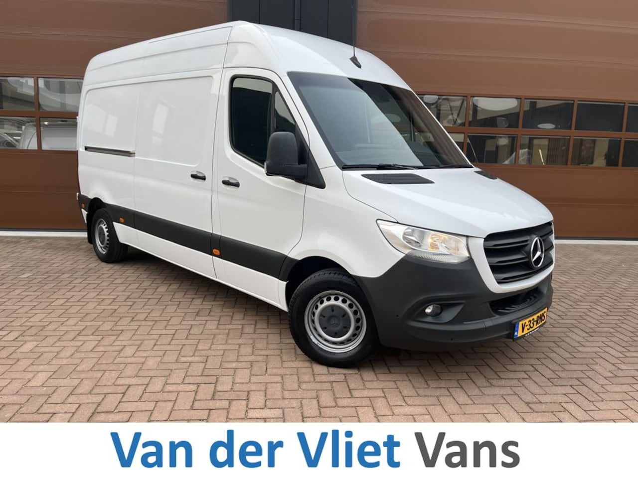 Mercedes-Benz Sprinter - 314 2.2 CDI 143pk 9-Tronic L2H2 Lease €338 p/m, Airco, Navi, Carplay, PDC, Camera, Volledi - AutoWereld.nl
