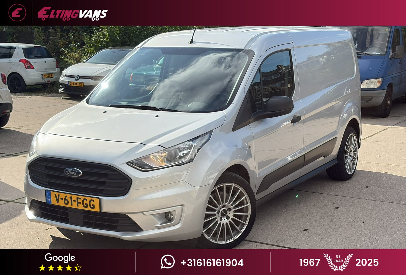 Ford Transit Connect - 1.5 EcoBlue L2 Navi Trekhaak - AutoWereld.nl