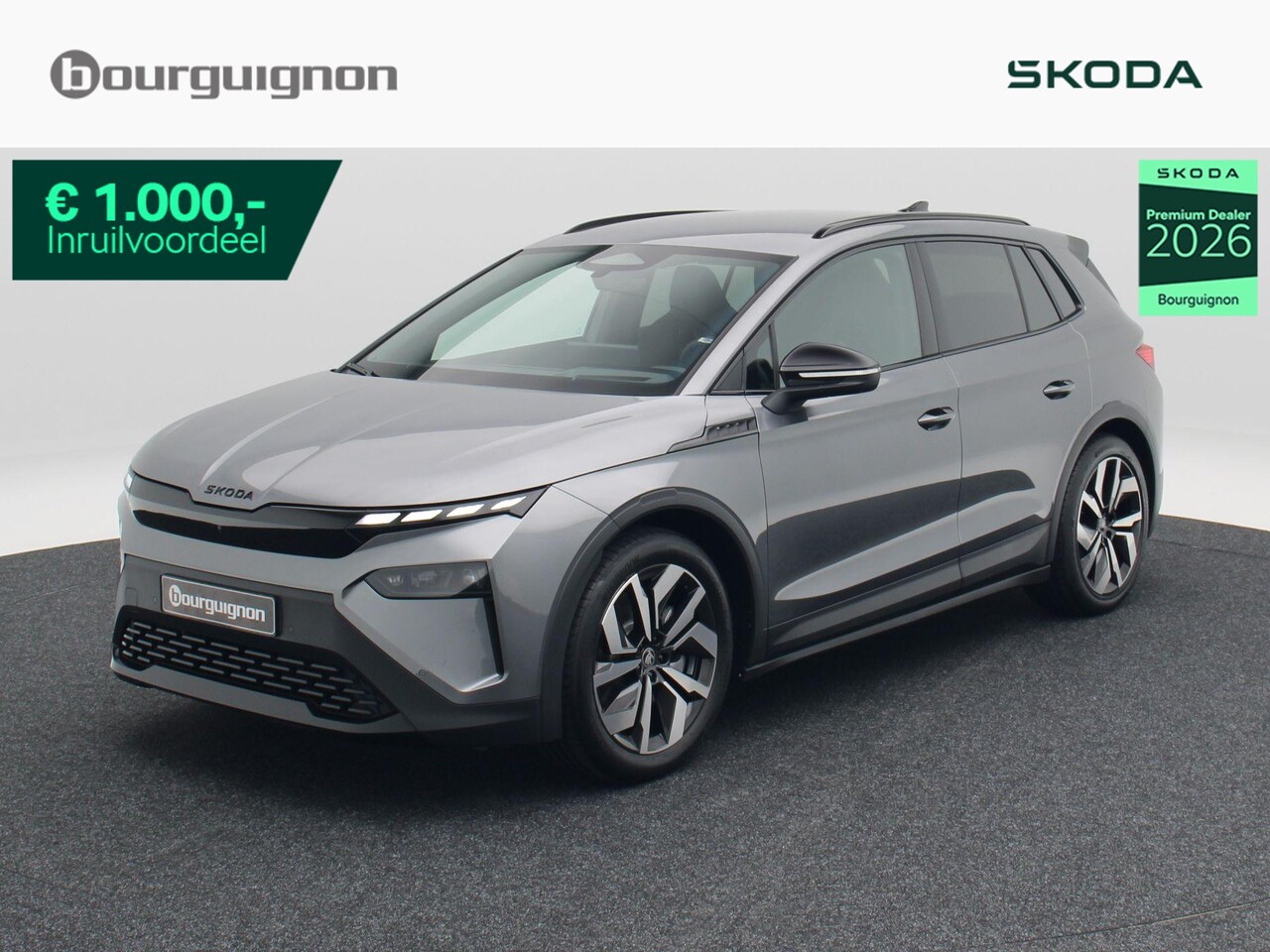 Skoda Elroq - Sportline 85 | 286PK | Trekhaak | Head-up display | 360 camera | Matrix LED - AutoWereld.nl