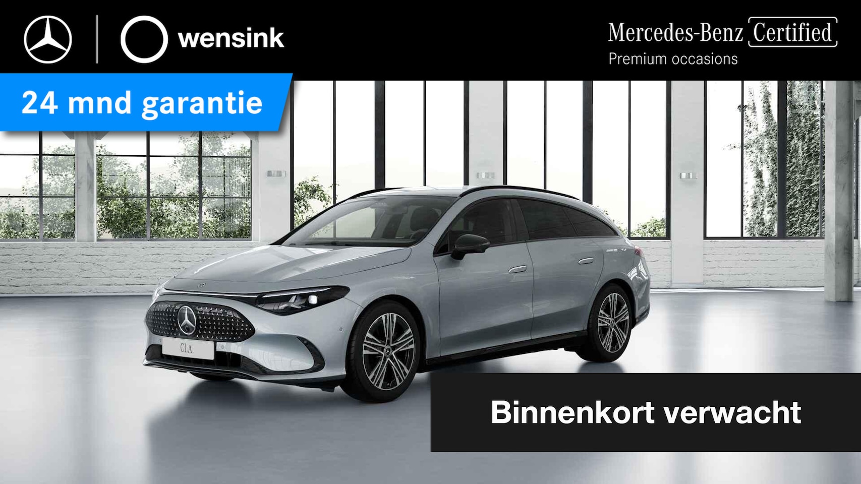 Mercedes-Benz CLA-klasse Shooting Brake - 250+ Business Solution 85.5 kWh | Trekhaak | Panoramadak | Night | Verlichte grill | Sfeer - AutoWereld.nl