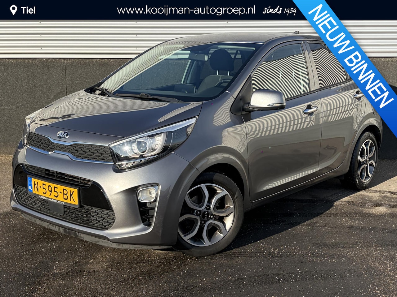Kia Picanto - 1.0 DPi DynamicPlusLine 1e eign. Dealeronderhouden, Navigatie, Lichtmetalen velgen, Smart - AutoWereld.nl
