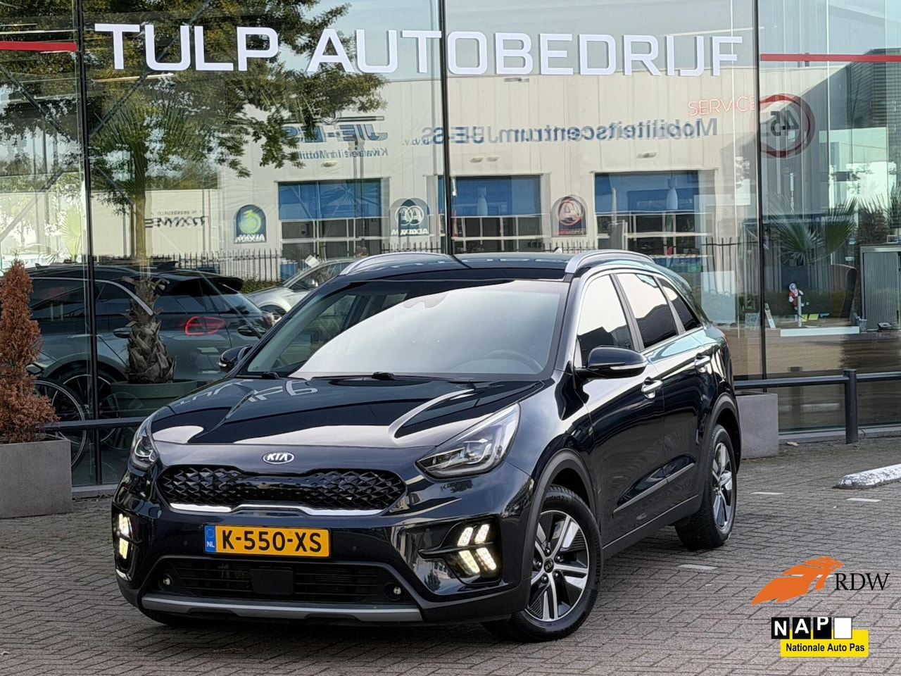 Kia Niro - 1.6 GDi Hybrid DynamicPlusLine Leder LED PDC 2021 - AutoWereld.nl