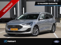 Ford Focus Wagon - Titanium 1.0 EcoBoost Hybrid 125pk NAVI | 16''LM | DAB | LANE KEEPING SYSTEM | LED | APPLE