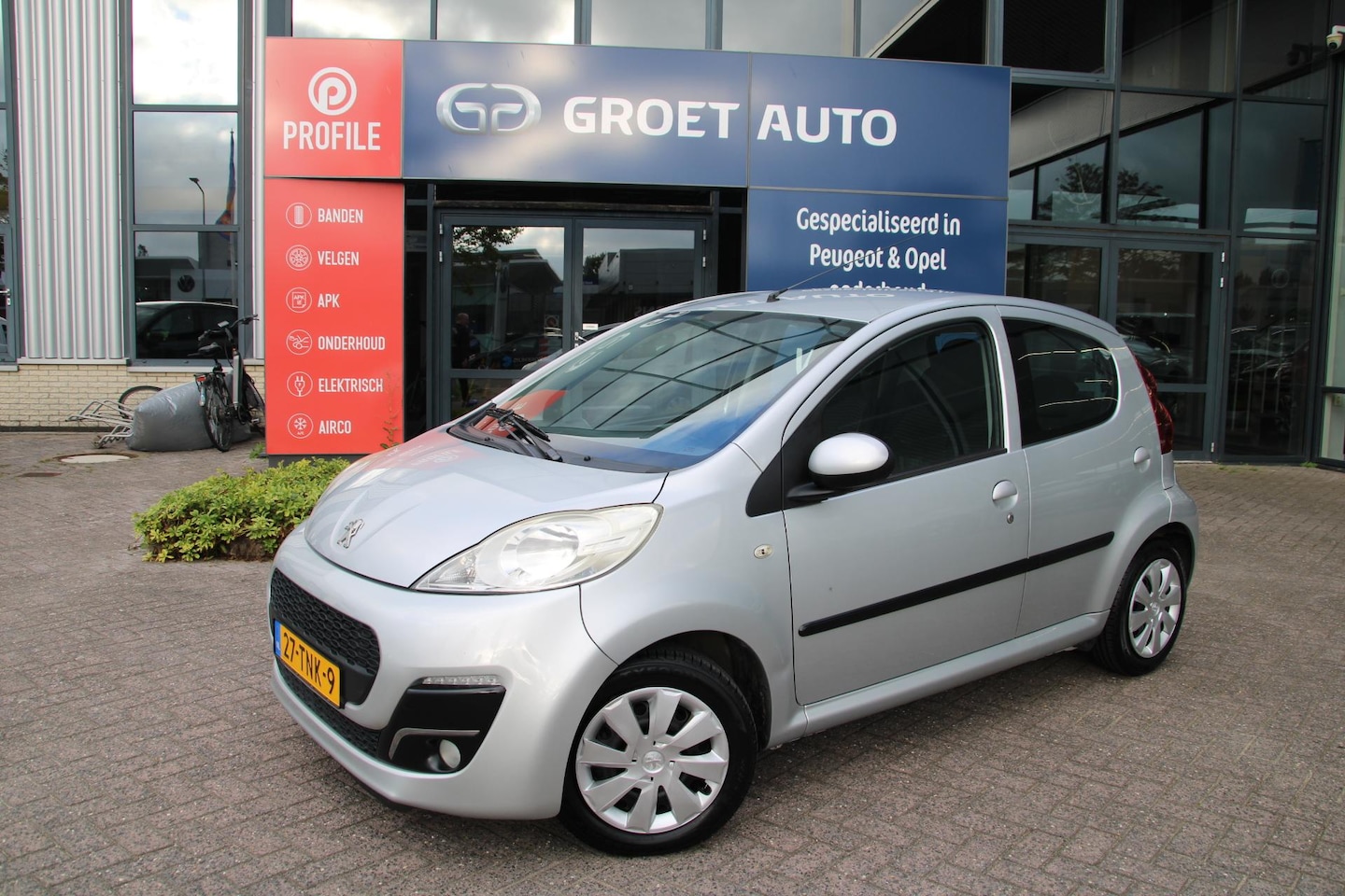 Peugeot 107 - 1.0 12V Active Automaat 5-drs Airco Perfect onderhouden - AutoWereld.nl
