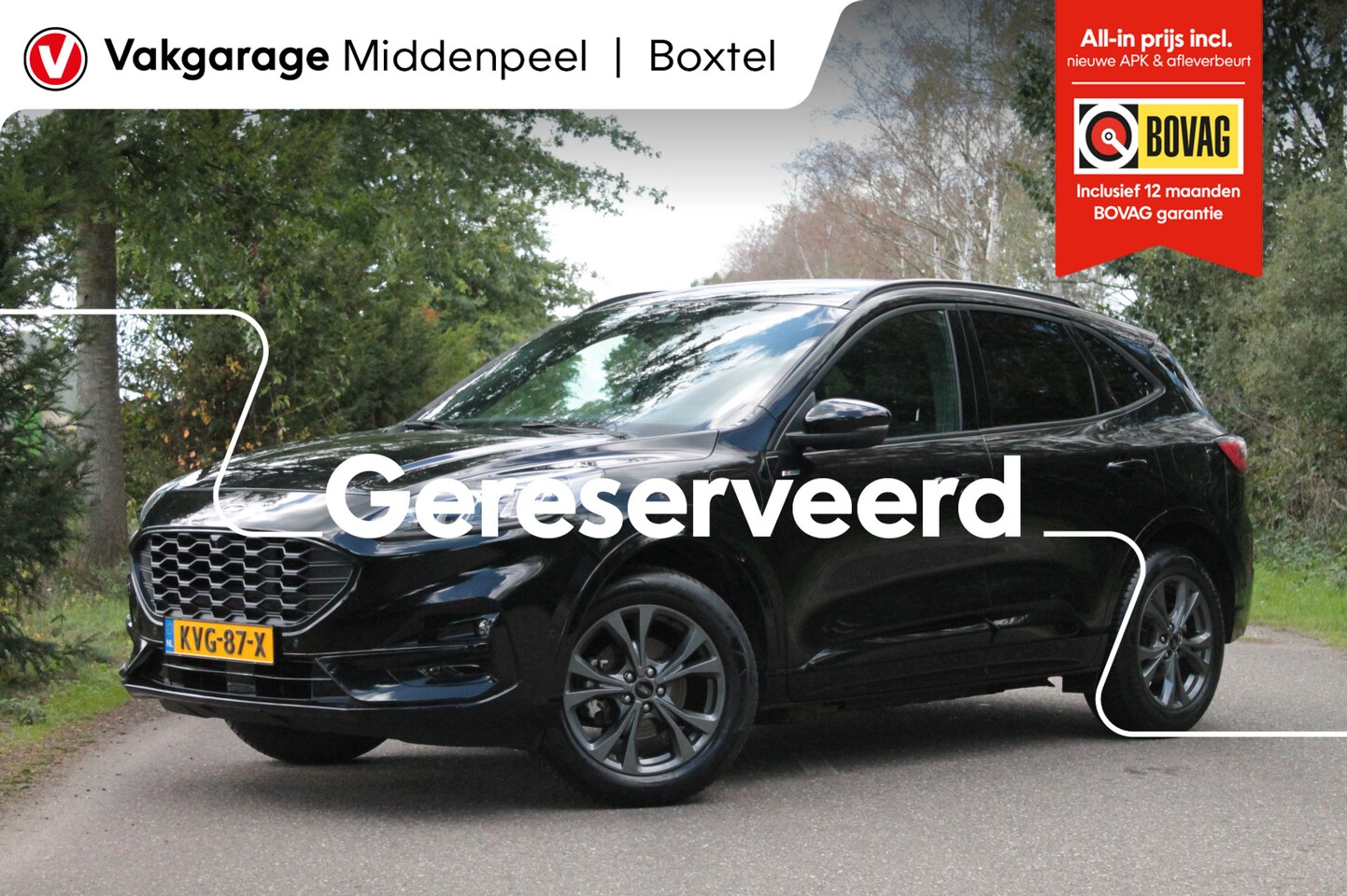 Ford Kuga - 2.5 PHEV ST-Line X | HUD | Trekhaak | Carplay - AutoWereld.nl