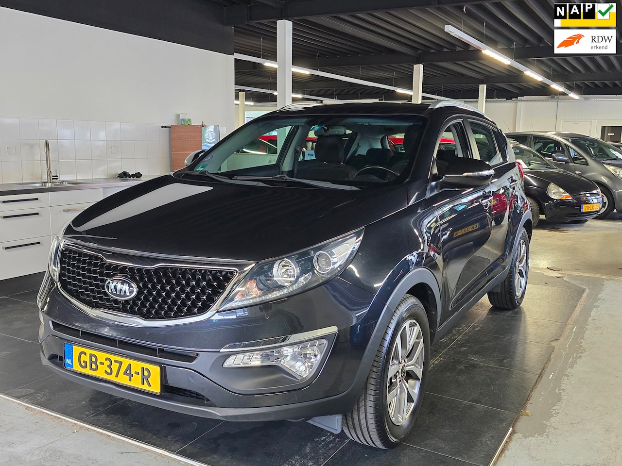 Kia Sportage - 1.6 GDI DynamicLine/AIRCO/CRUISE/NAVI/N.A.P/ - AutoWereld.nl