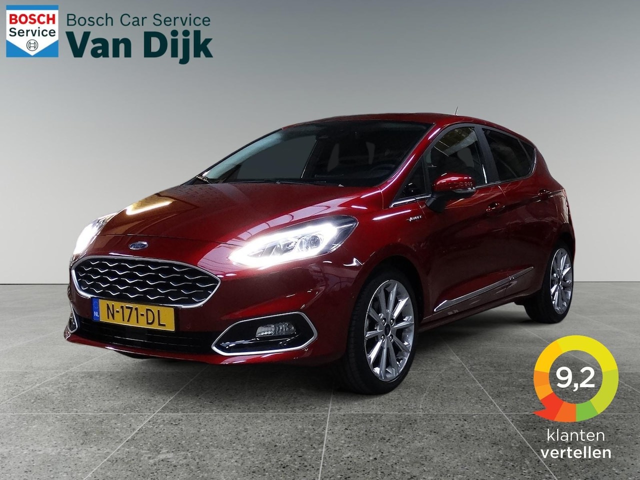 Ford Fiesta - Vignale 1.0 Hybrid| ACC | B&O | Camera |Keyless - AutoWereld.nl