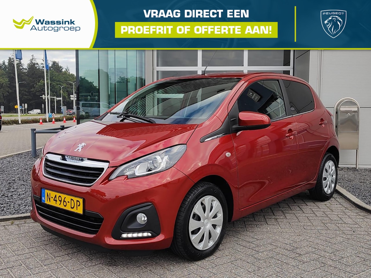 Peugeot 108 - 1.0 e-VTi Active | Airco | Bluetooth | - AutoWereld.nl