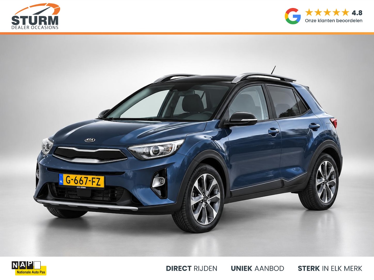 Kia Stonic - 1.0 T-GDi DynamicPlusLine 1.0 T-GDi DynamicPlusLine - AutoWereld.nl
