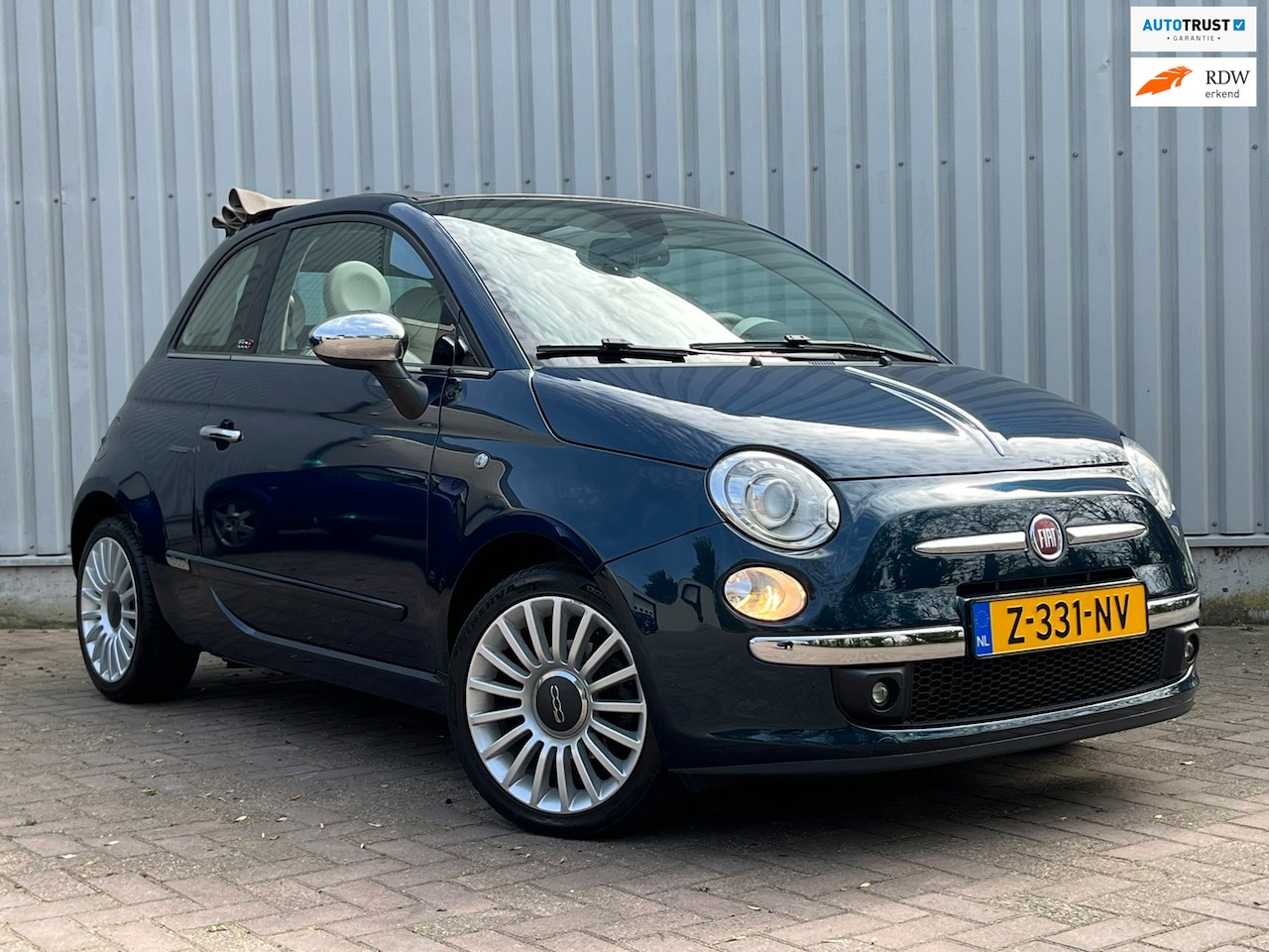 Fiat 500 C - 0.9 TwinAir Turbo Lounge Automaat Cabrio - AutoWereld.nl