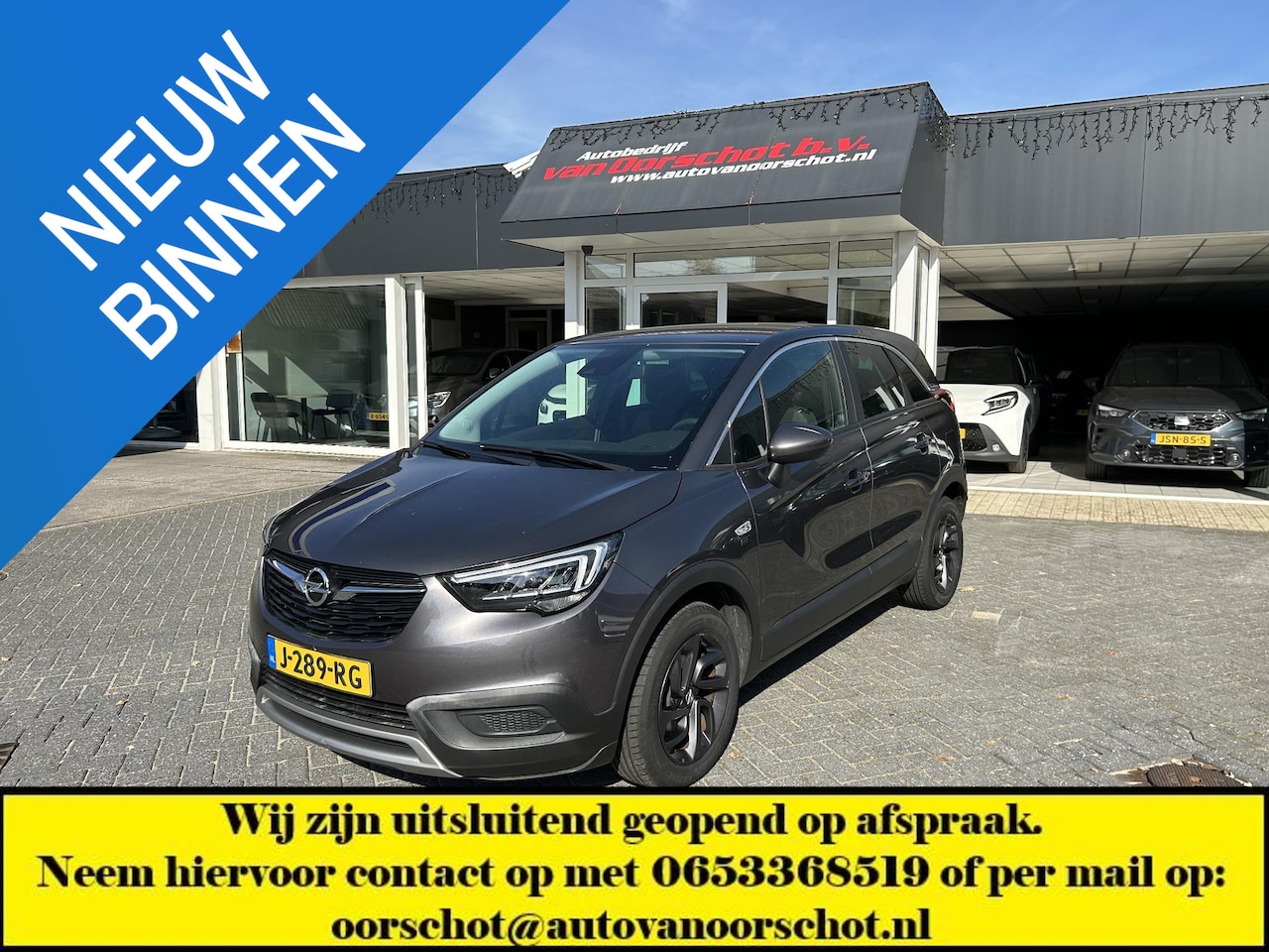 Opel Crossland X - 1.2 Turbo Edition 2020 1.2 Turbo Edition 2020 - AutoWereld.nl