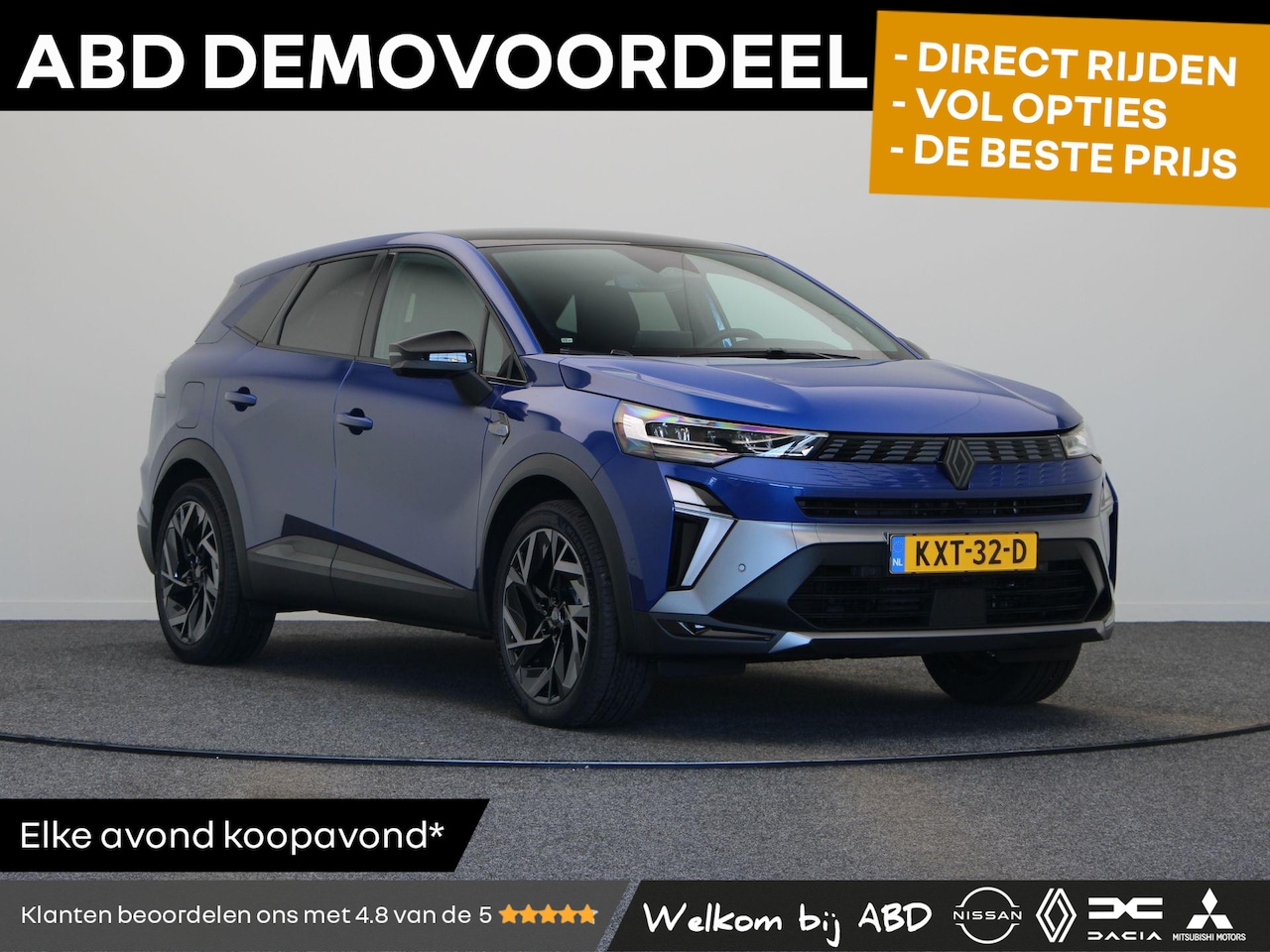 Renault Symbioz - 1.8 E-Tech full hybrid 160 esprit Alpine | Harman Kardon | Solarbay dak | Elektrische acht - AutoWereld.nl
