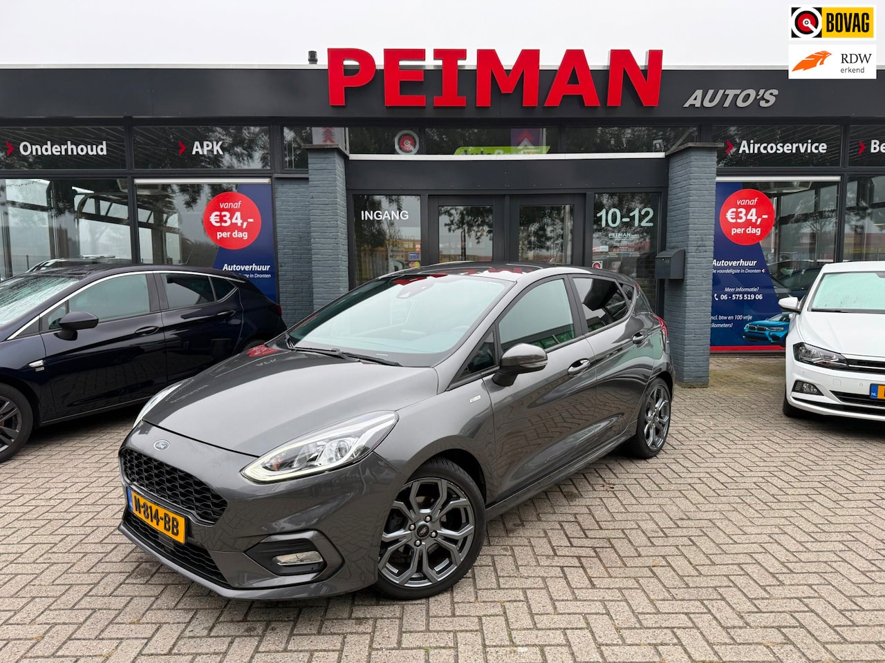 Ford Fiesta - 1.0 EcoBoost ST Line | Apple Carplay | Stuur/stoel verwarming | PDC | Climate Control | - AutoWereld.nl