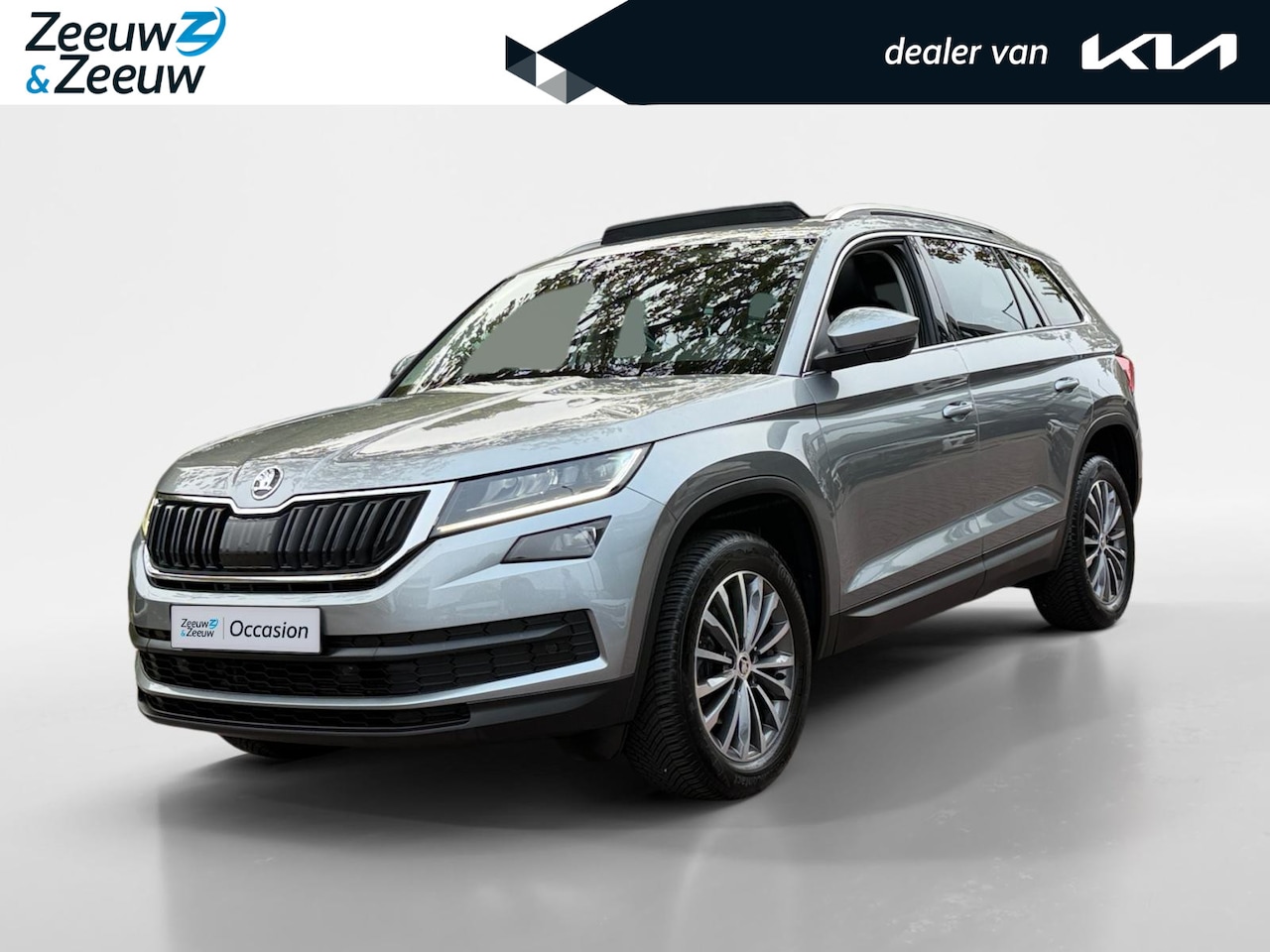 Skoda Kodiaq - 1.5 TSI Business Edition DEALER ONDERHOUDEN | PANORAMADAK | TREKHAAK | ELEKTRISCHE ACHTERK - AutoWereld.nl
