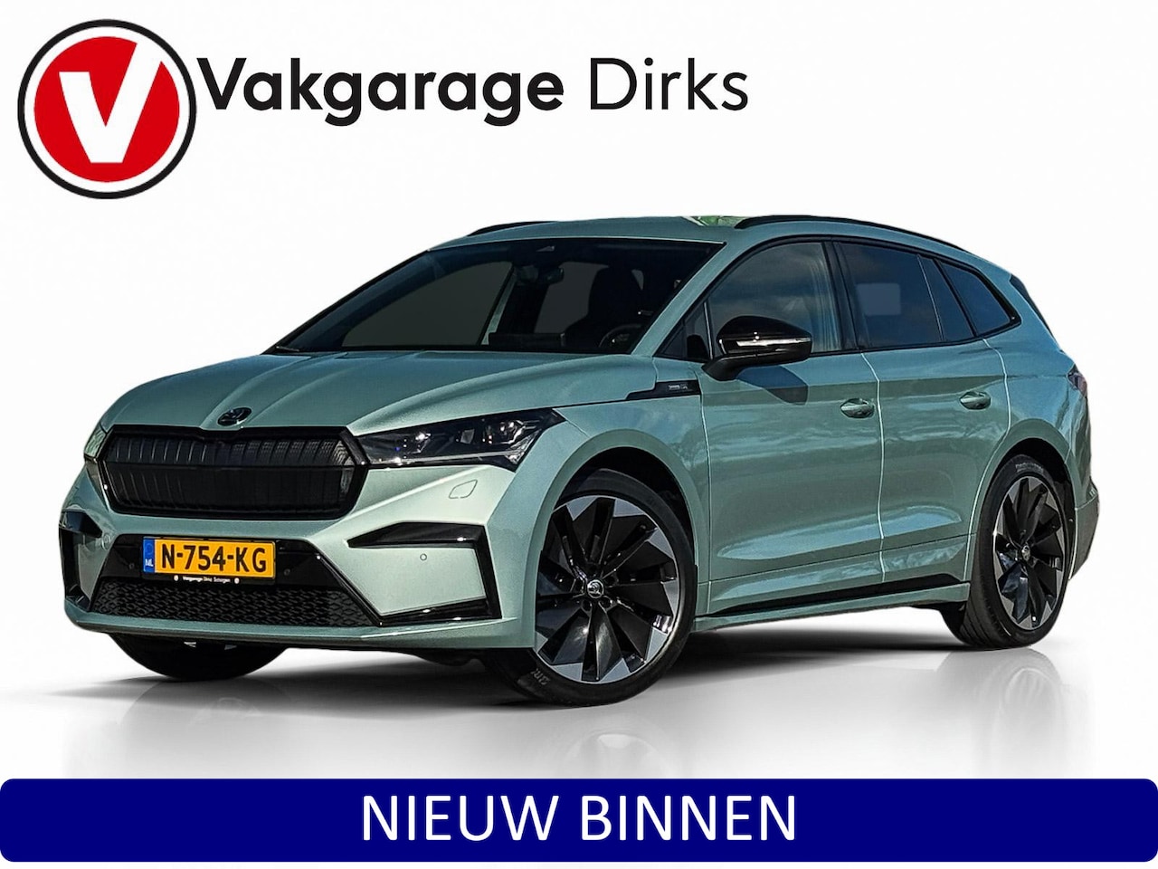 Skoda Enyaq iV - 60 Sportline ✅ Matrix LED ✅ Trekhaak ✅ ACC - AutoWereld.nl