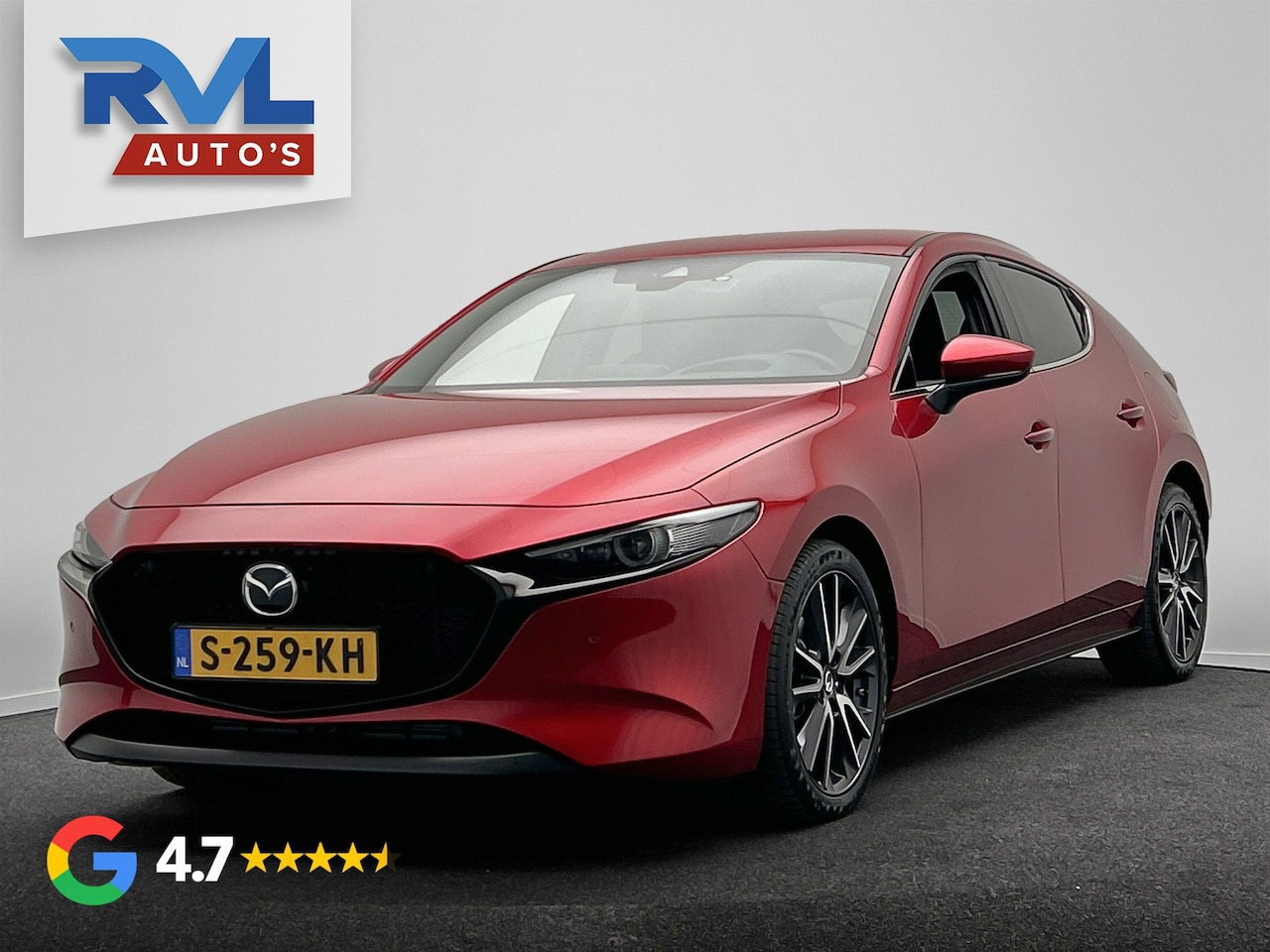 Mazda 3 - 2.0 e-SkyActiv-G M Hybrid 122 Comfort met Bose | Navigatie | Stuur/Stuur Verwarming | Head - AutoWereld.nl