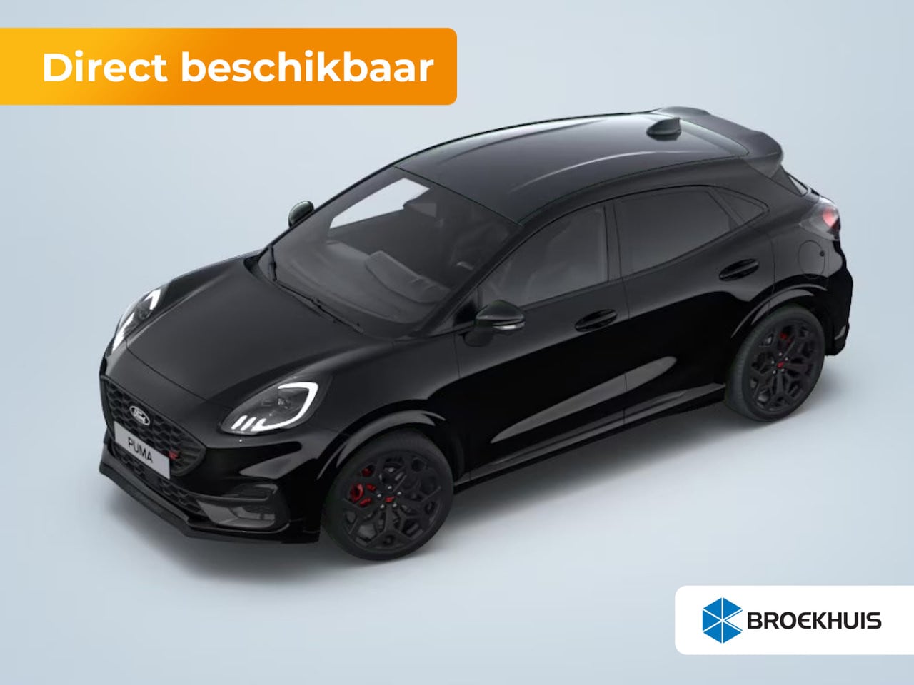 Ford Puma - | 19 inch lichtmetalen velgen in zwart met uniek design en naafdoppen met ST logo | Bang & - AutoWereld.nl