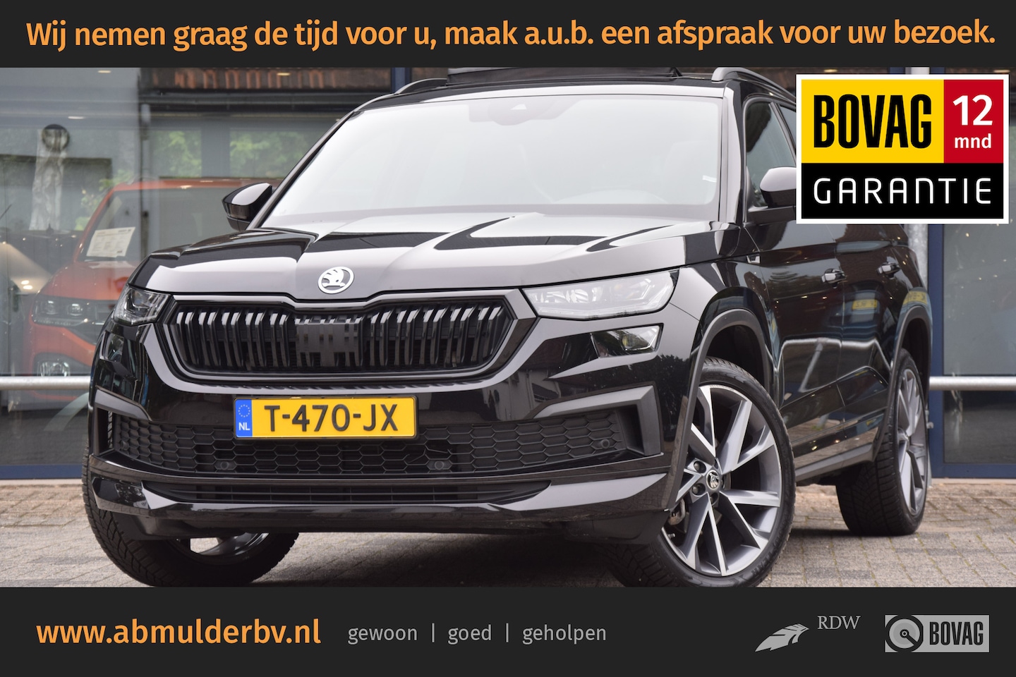Skoda Kodiaq - 1.5 TSI 150PK Sportline Business 7p 7-persoons DSG Automaat | Org. NL | BOVAG Garantie | T - AutoWereld.nl