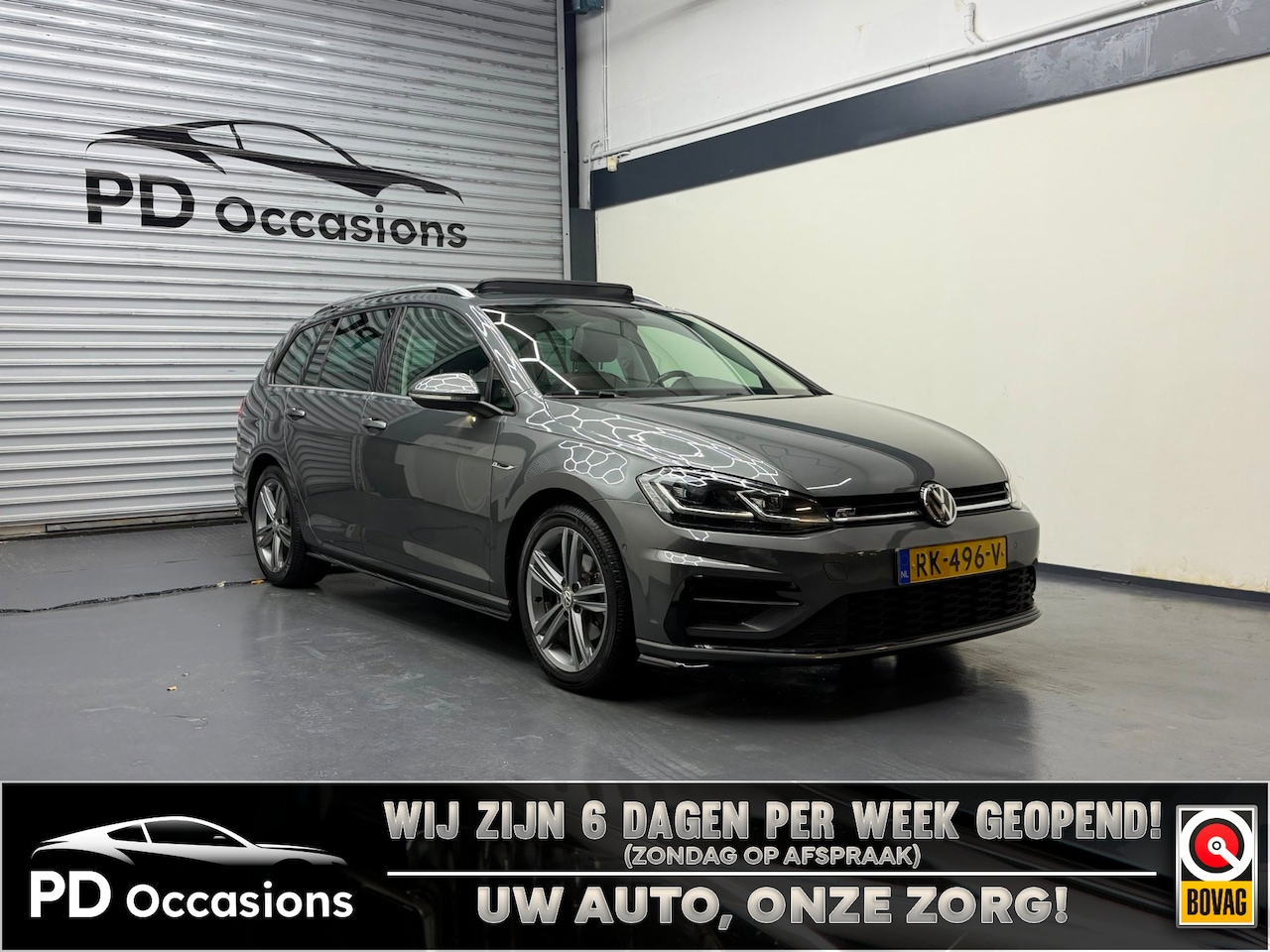 Volkswagen Golf Variant - 1.5 TSI Highline Business R - Pano - Virtual - Camera - Clima - Trekhaak - AutoWereld.nl