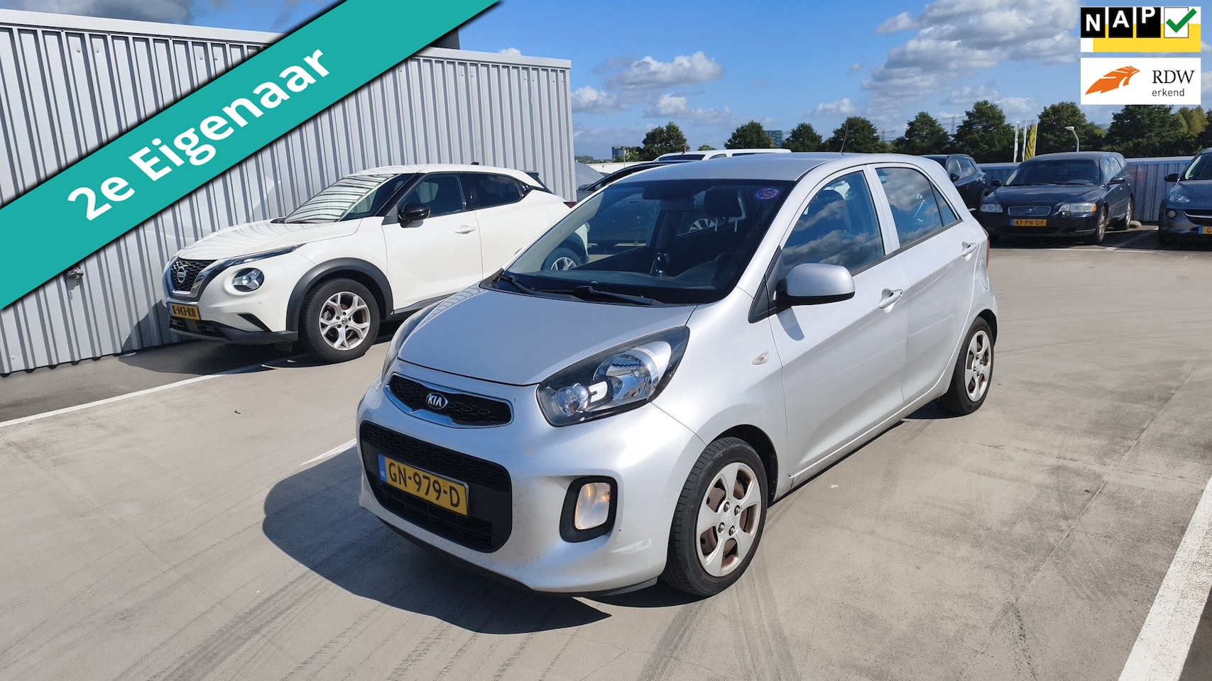 Kia Picanto - 1.0 CVVT ComfortLine 5-deurs Airco 2e eig. Zuinig A-Label - AutoWereld.nl