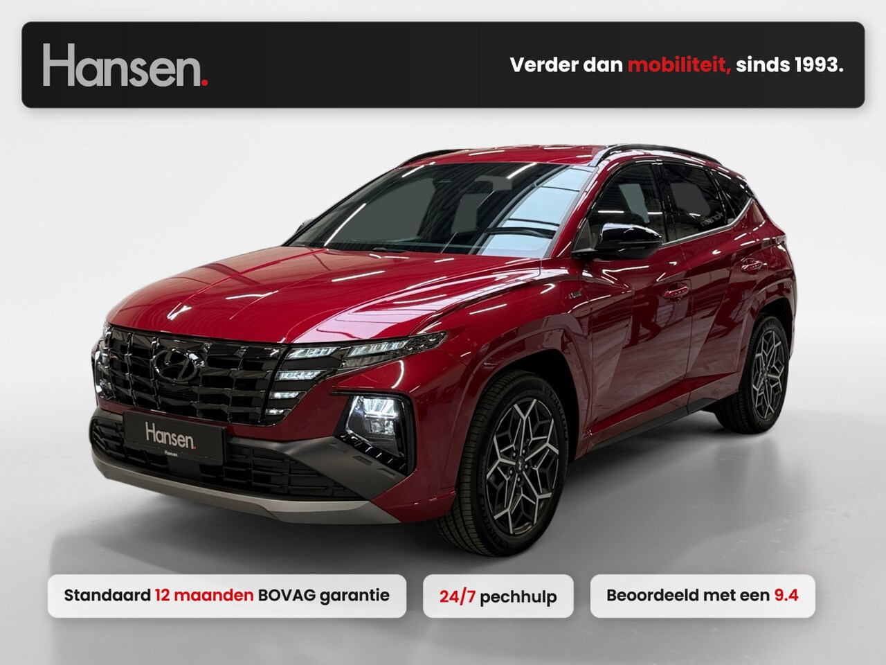 Hyundai Tucson - 1.6 T-GDI PHEV N Line I Adaptive Cruise I Stoel- en Stuurverwarming I Memory I Camera I Ca - AutoWereld.nl