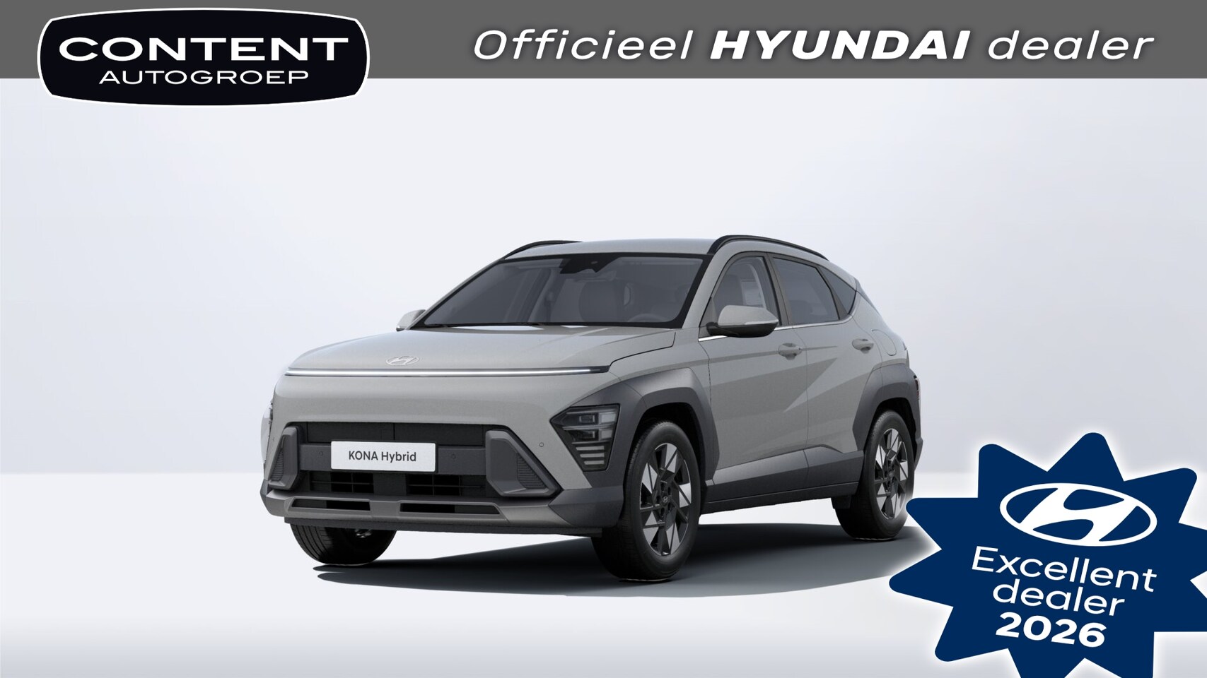 Hyundai Kona - 1.6 GDI HEV 138pk DCT Comfort Plus | Snel Leverbaar - AutoWereld.nl