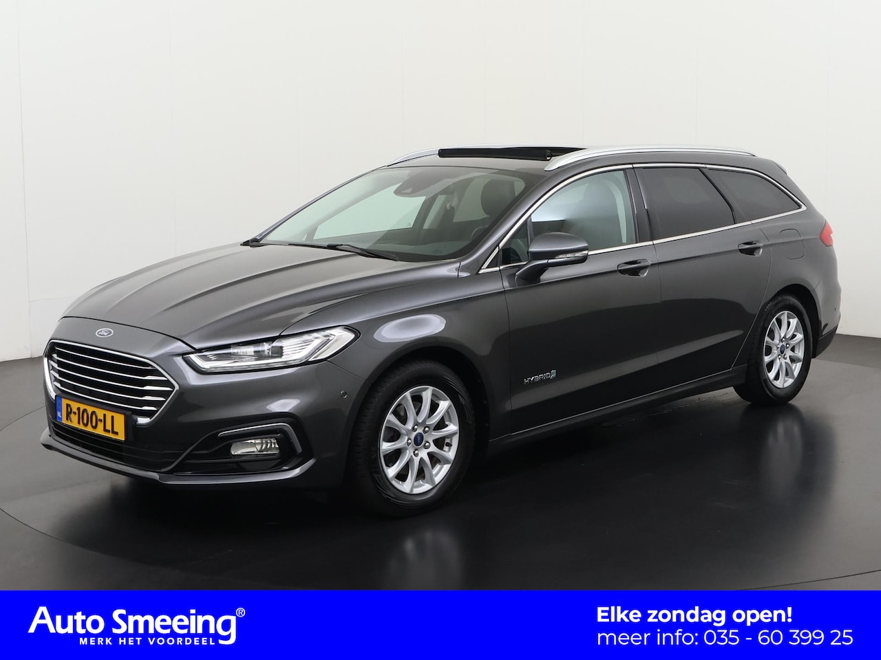 Ford Mondeo Wagon - 2.0 IVCT HEV Titanium | Schuifdak | Trekhaak | Navigatie | Apple/Android Carplay | Zondag - AutoWereld.nl