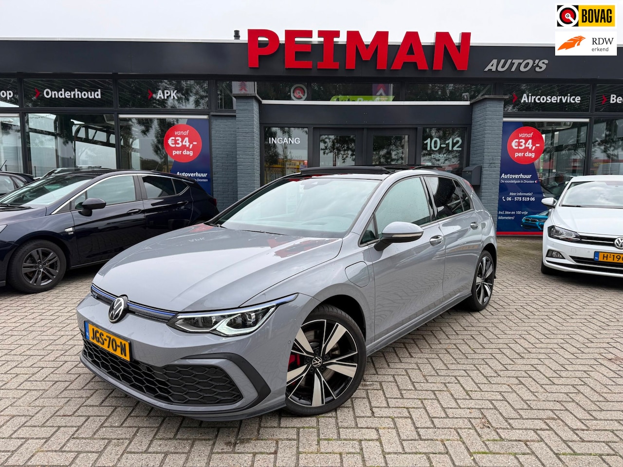 Volkswagen Golf - 1.4 eHybrid GTE | Pano | Matrix | Head up display | Camera | Apple Carplay | DAB | - AutoWereld.nl