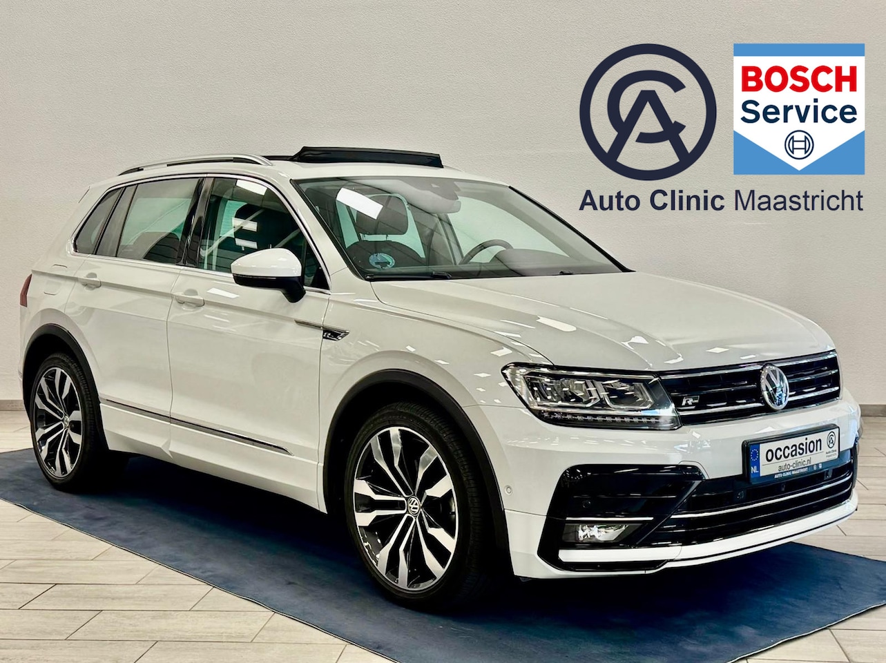 Volkswagen Tiguan - 1.5 TSI ACT R-Line | Pano | Lage KM | 20" | Navi | Trekhaak | - AutoWereld.nl