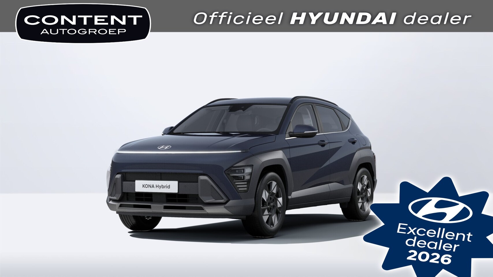 Hyundai Kona - 1.6 GDI HEV 138pk DCT Comfort Plus | Snel Leverbaar - AutoWereld.nl