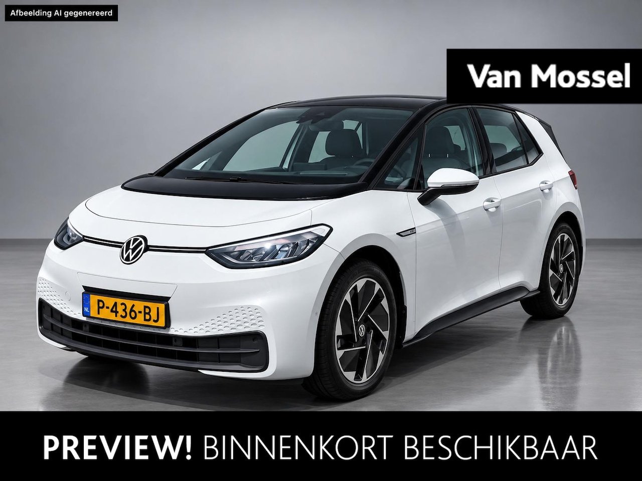 Volkswagen ID.3 - Pro 58 kWh 204 PK | SoH 91,38% | Automaat | Navigatie | Achteruitrijcamera | Keyless Acces - AutoWereld.nl