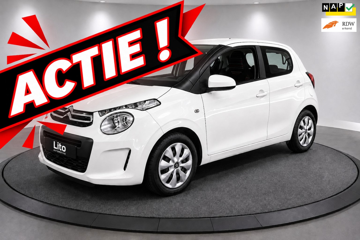 Citroën C1 - 1.0 VTi Feel|AIRCO|WEINIG KM| NAP | ZUINIG| NL AUTO| - AutoWereld.nl
