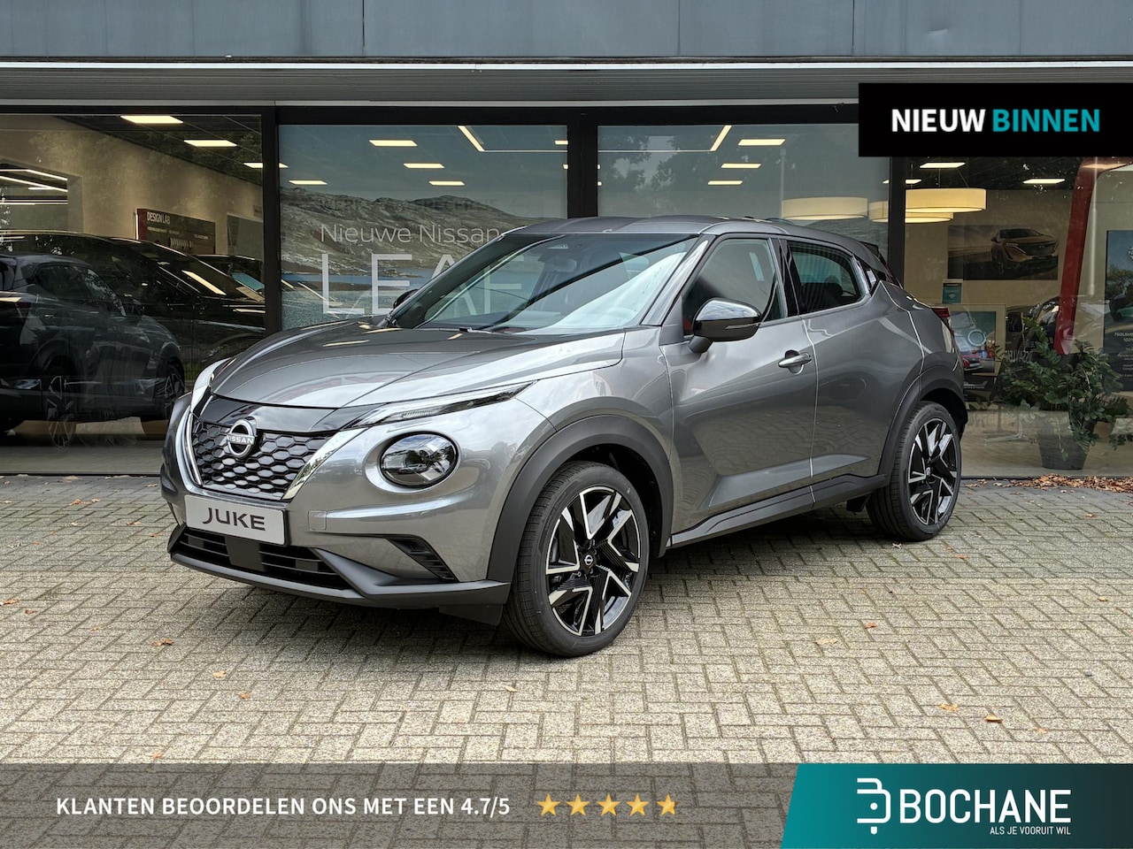 Nissan Juke - 1.6 Hybrid N-Connecta NIEUW UIT VOORRAAD LEVERBAAR | Climate Control | Apple CarPlay & And - AutoWereld.nl