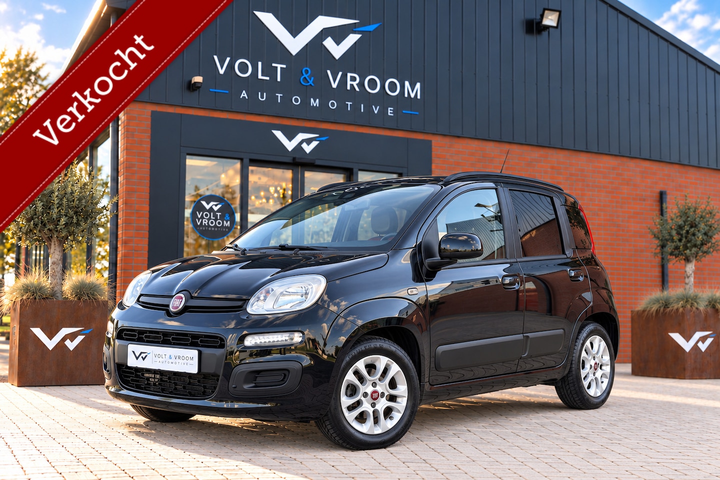 Fiat Panda - 0.9 TwinAir Lounge|Automaat|Org NL NAP|1e Eig|Hoge Instap|5-Deurs|All-Season|Volledig Onde - AutoWereld.nl