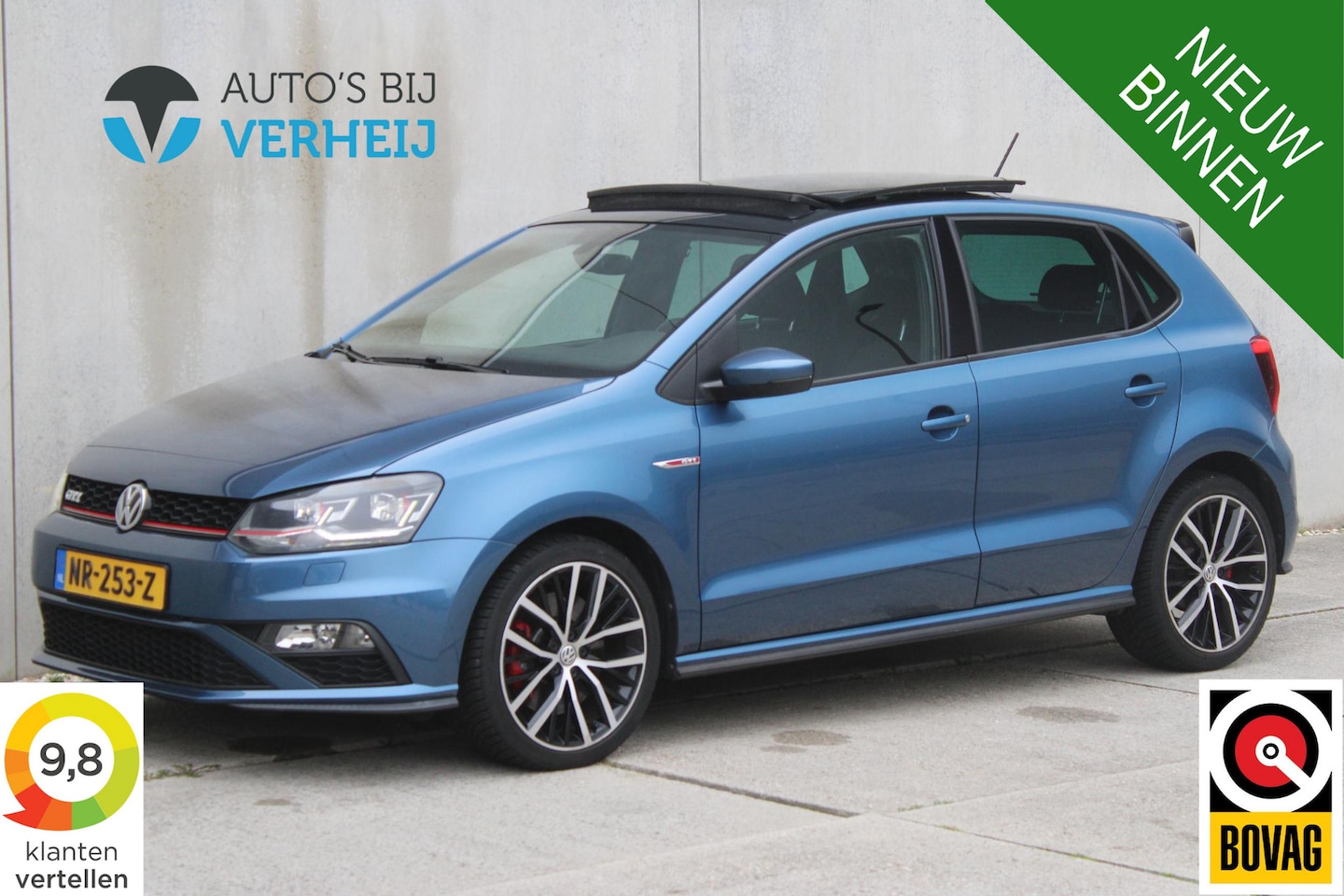Volkswagen Polo - 1.8 TSI GTI / 192 PK / OPEN DAK / STOELVERWARMING - AutoWereld.nl