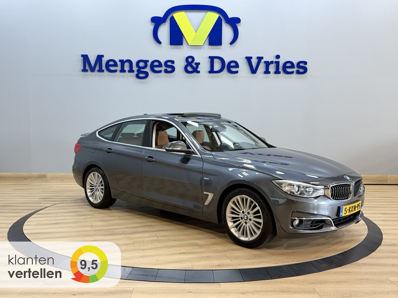BMW 3-serie Gran Turismo - 320i High Executive Luxury Line Airco | Panorama | Trekhaak | PDC | Leder | Xenon | NAP - AutoWereld.nl