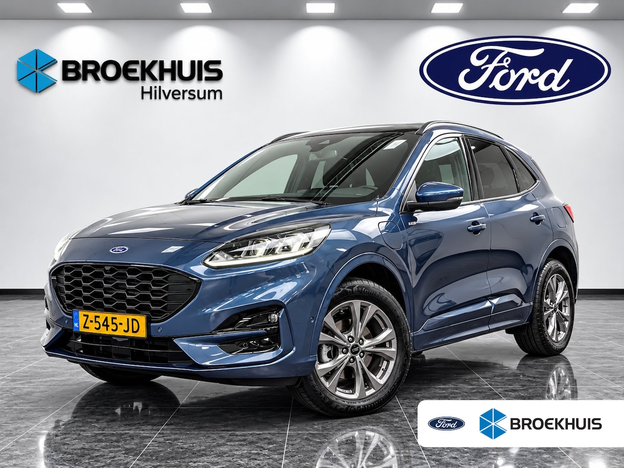Ford Kuga - 2.5 PHEV ST-Line 225pk | Adaptive Cruise | Dodehoek Detectie | Winterpack incl achterbankv - AutoWereld.nl