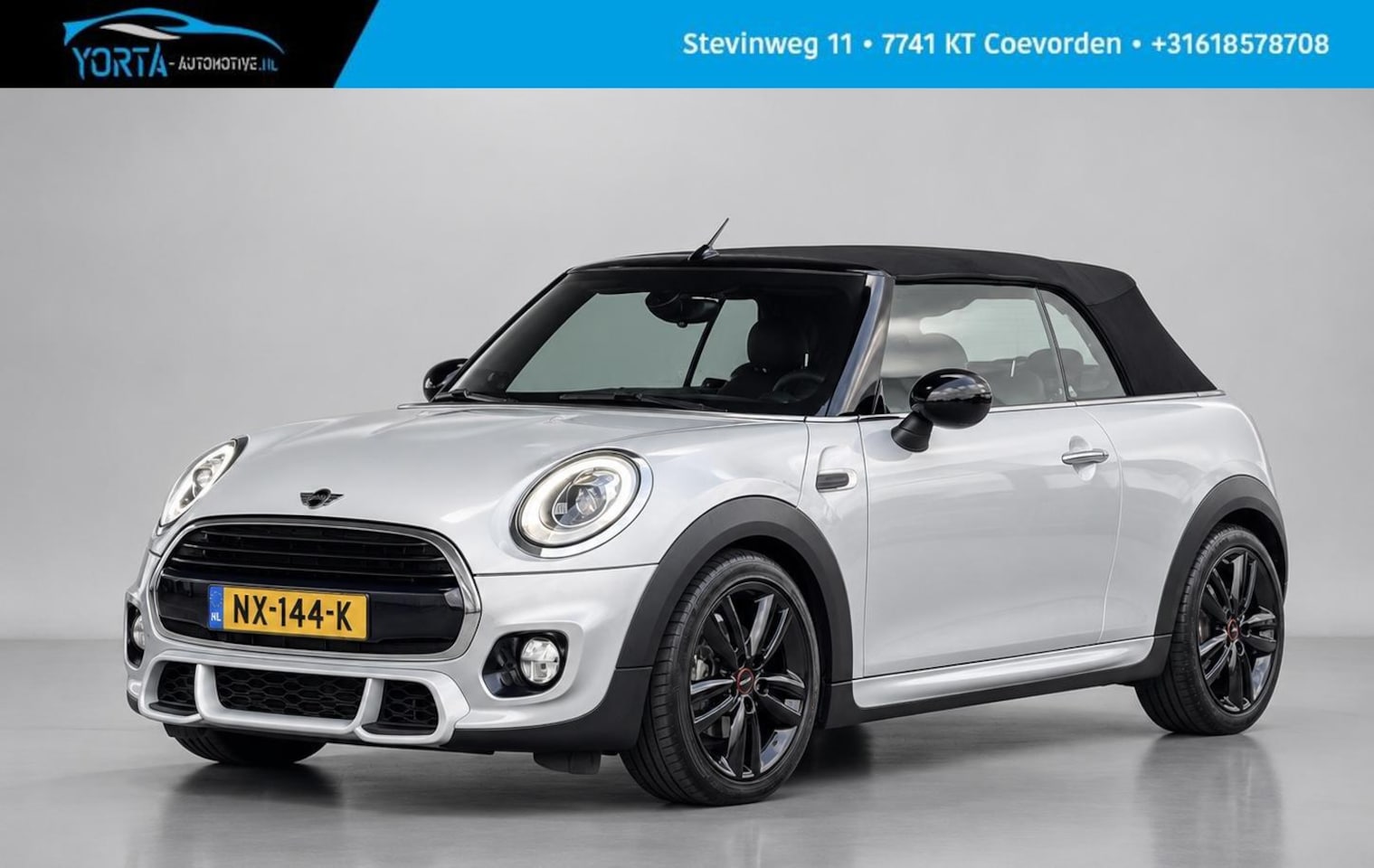 MINI Cabrio - 1.5 Cooper Chili JCW PAKKET|NL AUTO|HARMAN KARDON - AutoWereld.nl