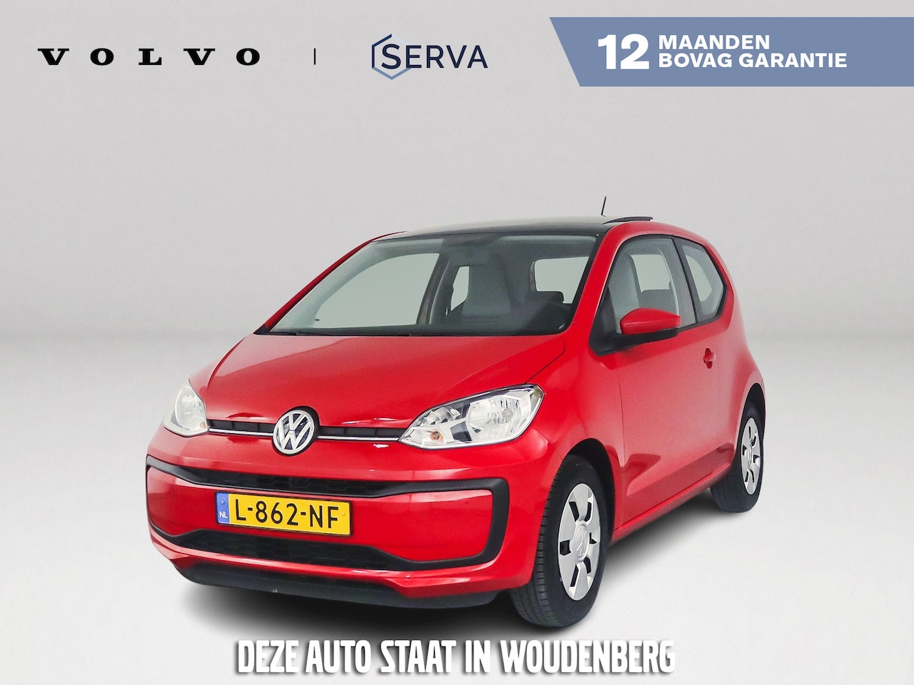 Volkswagen Up! - 1.0 BMT take up! | Panoramadak | Park assist | Airco | Hill hold functie - AutoWereld.nl