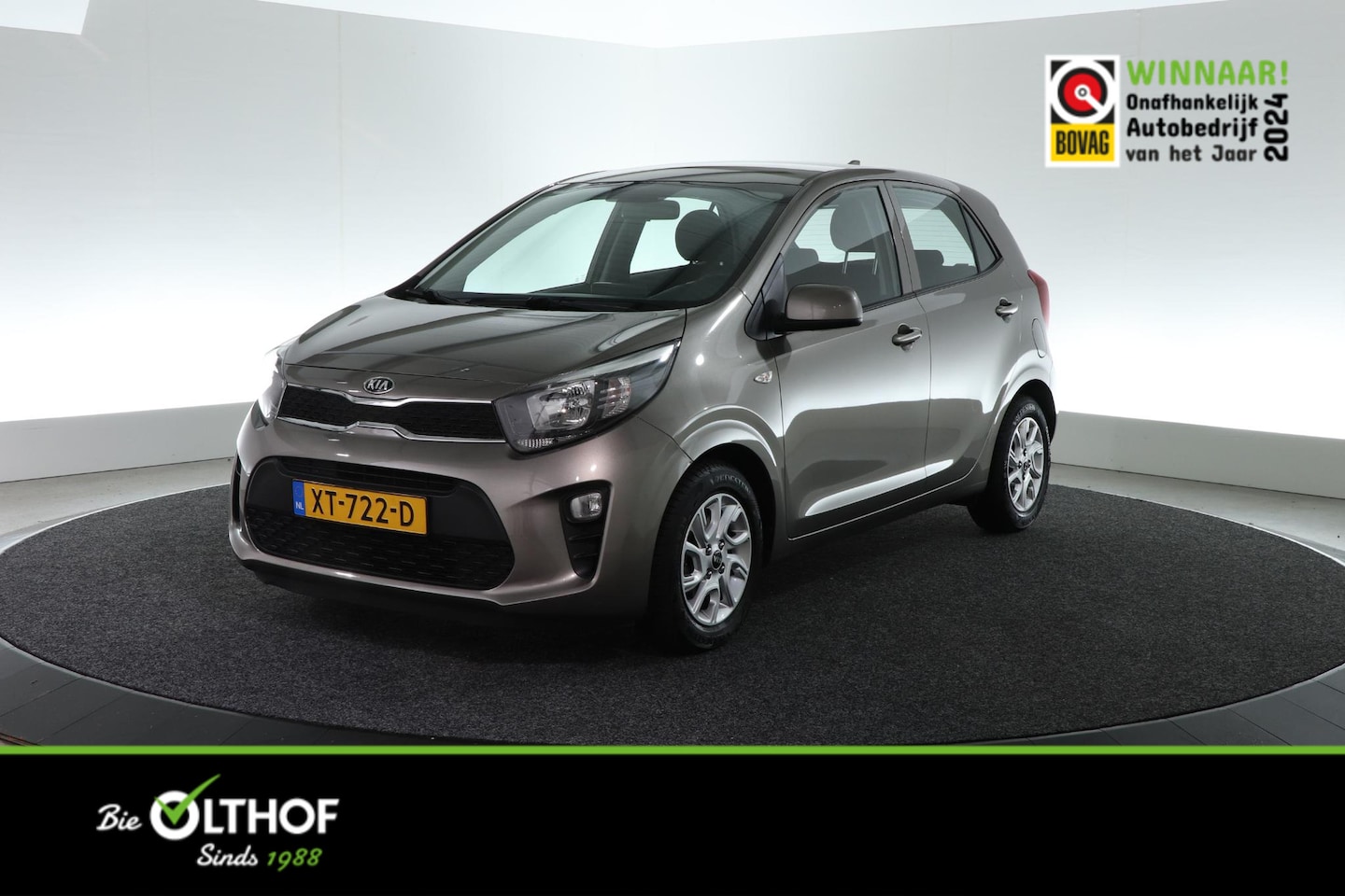 Kia Picanto - 1.0 CVVT ComfortPlusLine | CAMERA | CARPLAY | NAVI AIRCO | - AutoWereld.nl