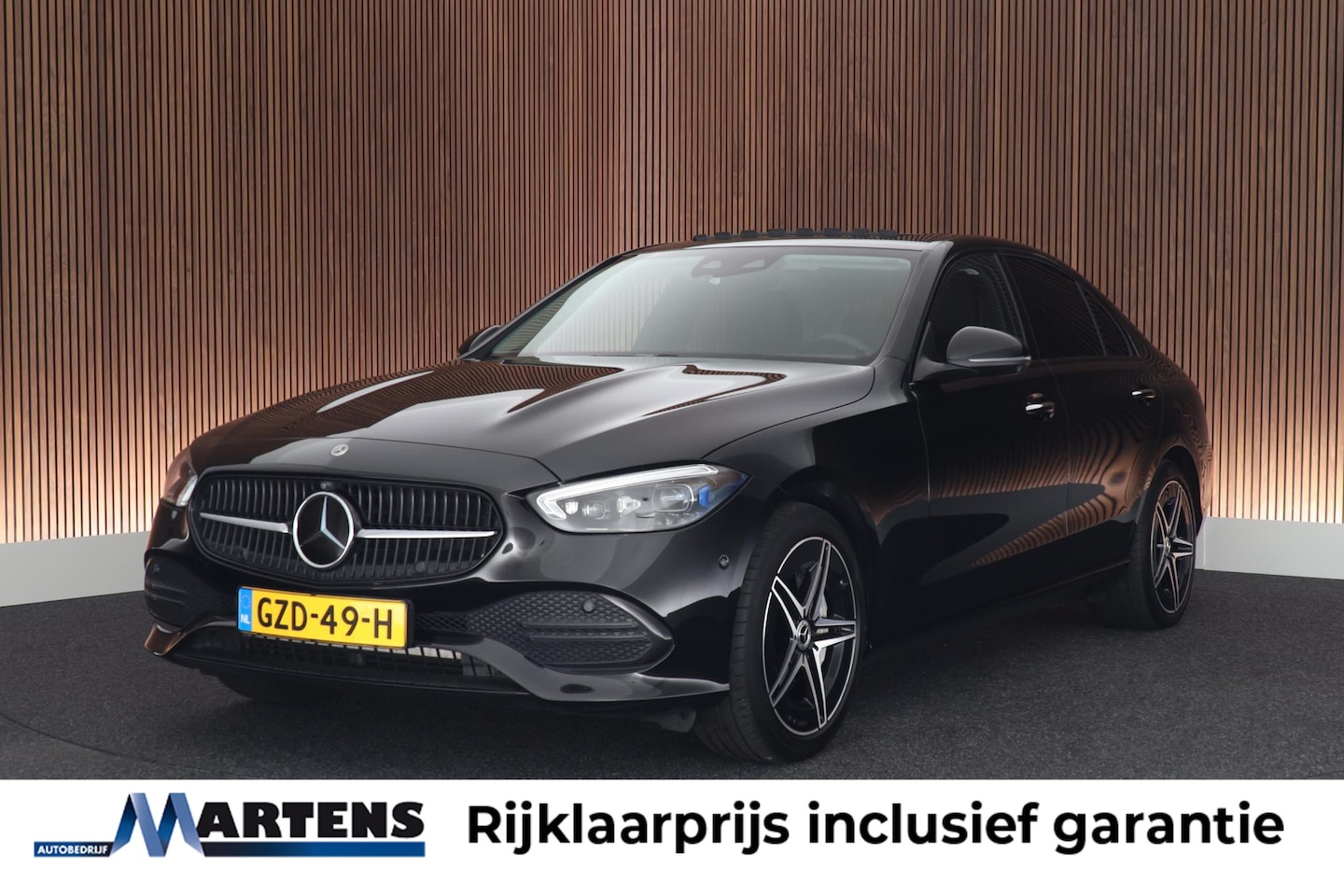 Mercedes-Benz C-klasse - 300 e 313pk AMG Line Limited Trekhaak 360Camera Leder Panoramadak Navigatie - AutoWereld.nl