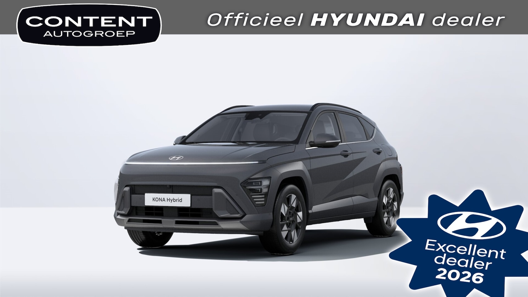 Hyundai Kona - 1.6 GDI HEV 138pk DCT Premium | Snel Leverbaar - AutoWereld.nl